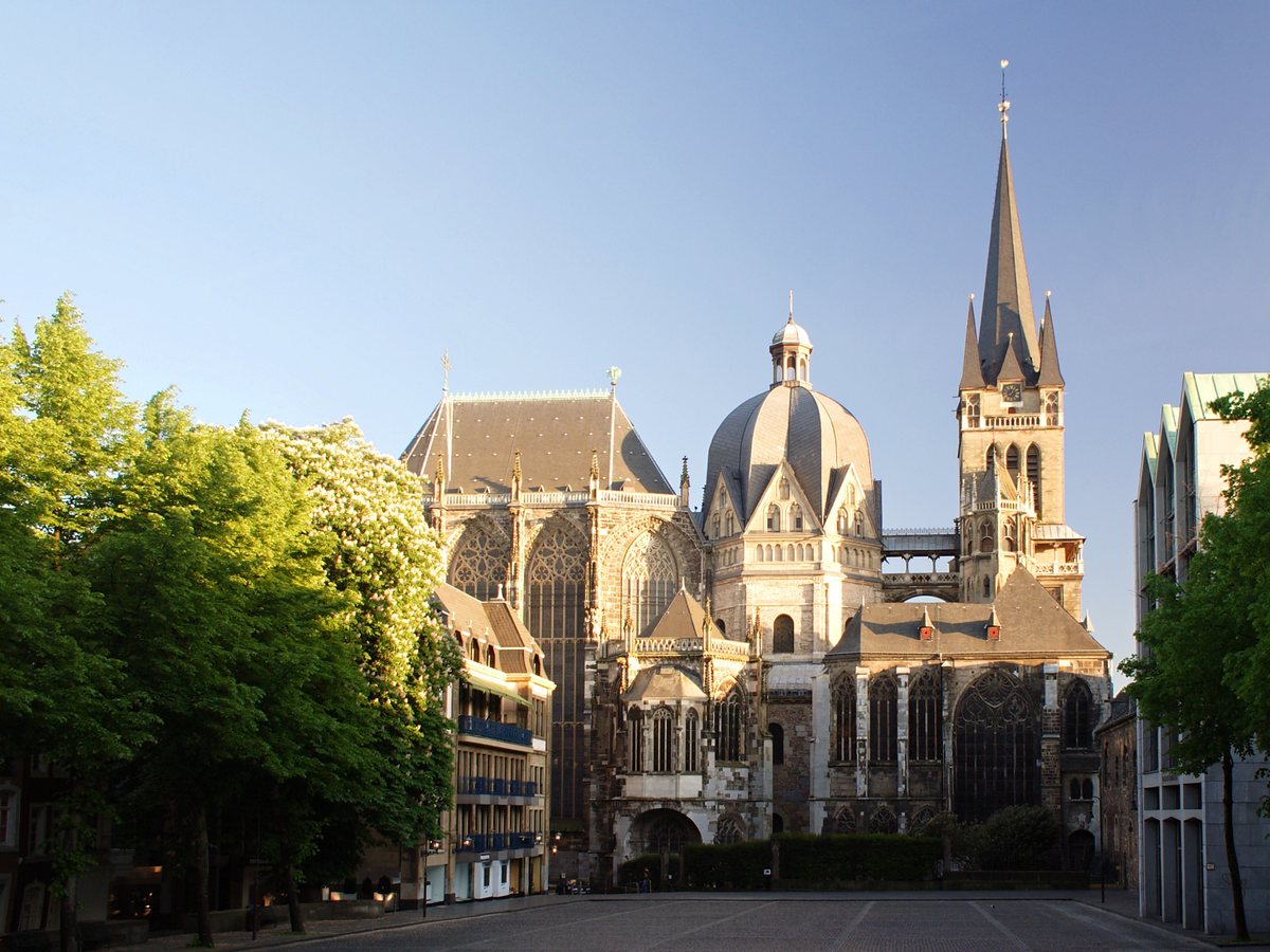 Aachen Cathedral in the city centre